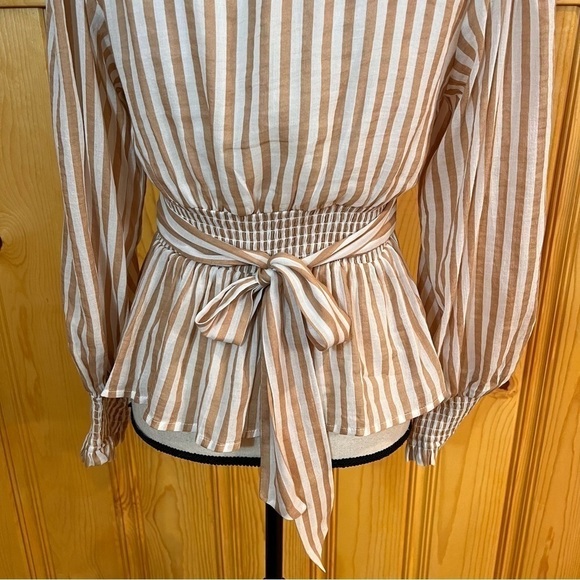 NWT Auguste Tour Sonnet Almond Top Sz-10 - Picture 6 of 8